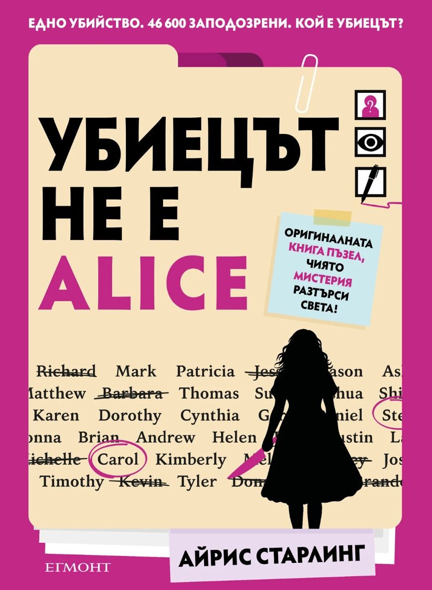 Убиецът не е Alice