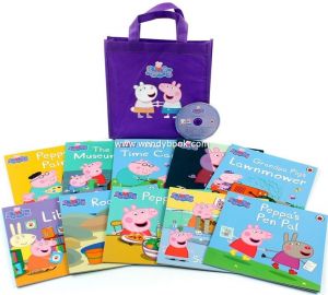 Peppa Pig - Purple Bag and Audio Set